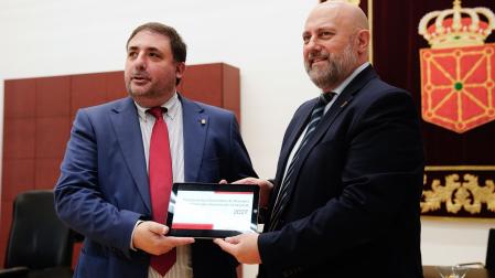 Firmado el acuerdo entre el Gobierno Foral y EH Bildu para aprobar el Presupuesto de 2027
