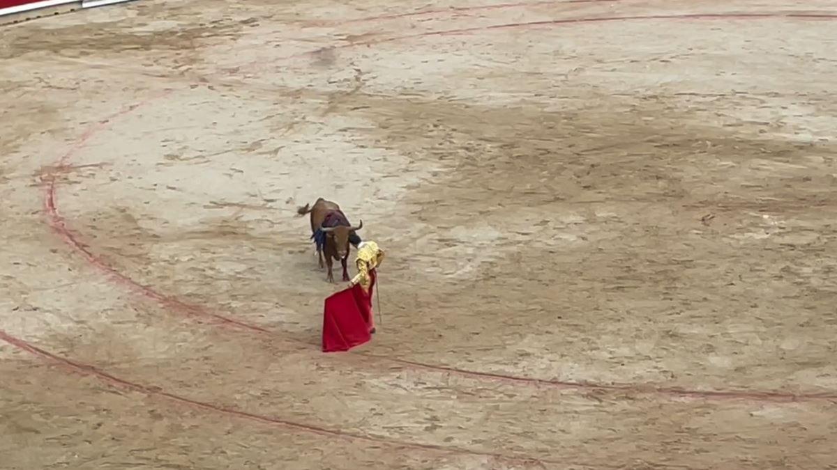 Serie de Roca Rey con el quinto toro de la tarde