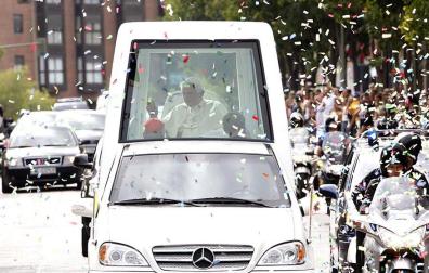 Cuarta jornada de la visita de Benedicto XVI con ocasión de la Jornada Mundial de la Juventud que se celebra en Madrid.