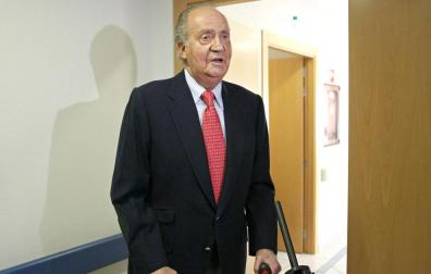 El Rey, tras abandonar el hospital: "Lo siento mucho. Me he equivocado. No volverá a ocurrir"