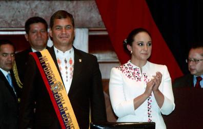 Rafael Correa jura su último mandato y la oposición espera diálogo