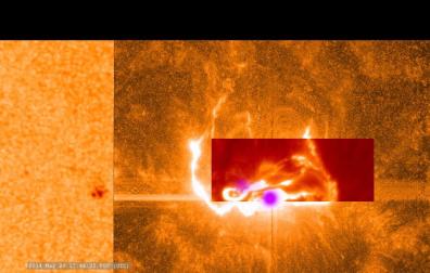 La NASA observa una llamarada solar con la mayor precisión