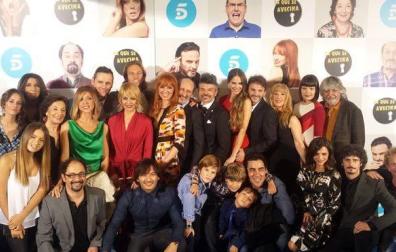 Protagonistas de 'La que se avecina'.