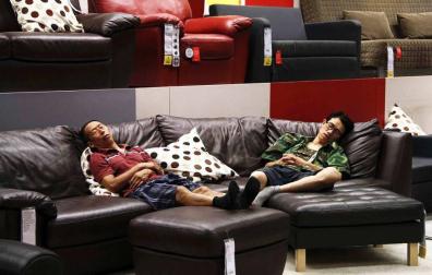El Ikea de Pekín prohíbe a sus clientes "echar la siesta"
