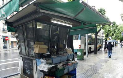 Nadie solicita abrir quioscos de prensa o de hostelería
