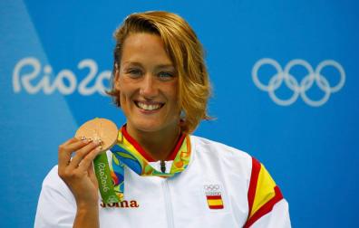 Mireia Belmonte se cuelga el bronce en los 400 estilos
