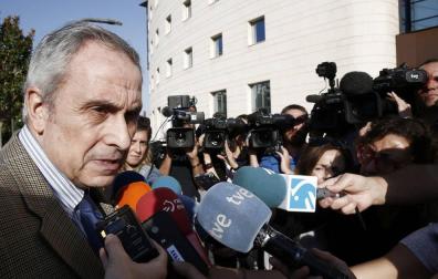 El abogado de la joven madrileña que denunció haber sido violada en Pamplona durante los pasados Sanfermines, Carlos Bacaicoa.