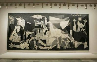 El 'Guernica' de Pablo Picasso expuesto en el museo Reina Sofía.