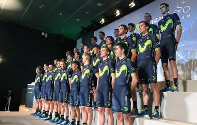 El equipo Movistar aspira al doblete Giro-Tour con Nairo Quintana
