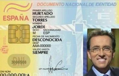 Usan 'la inmortalidad' de Jordi Hurtado para recordar que el DNI caduca