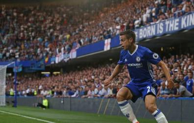 César Azpilicueta, con el Chelsea.