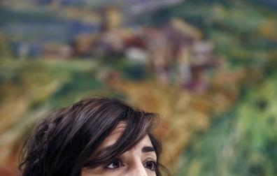 La secretaria general de Podemos en Navarra, Laura Pérez.
