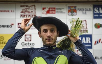 Carlos Barbero, del Movistar, reina en su tierra