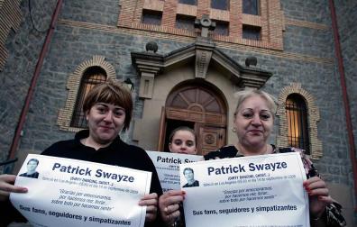 Lágrimas por Patrick Swayze en Burlada