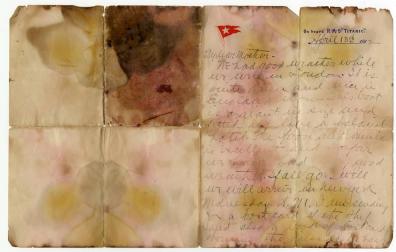 Se subasta una carta del Titanic por 164.000 dólares