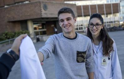 “Con mi primer sueldo ayudaré a otros a estudiar”