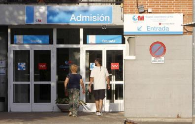 Hospital La Paz-Carlos III de Madrid donde permanece hospitalizada la enfermera con fiebre hemorrágica.
