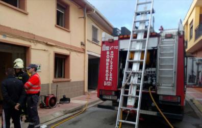 Un incendio en una vivienda de Azagra, tercer fuego en Navarra en los últimos días