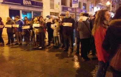 Solidaridad en Pamplona con la defensora de los derechos humanos Helena Maleno