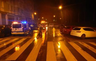 Fallece un anciano tras ser atropellado por un conductor ebrio en Pamplona