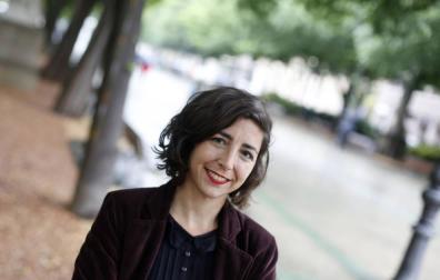 Laura Pérez, el pasado jueves en el Paseo Sarasate.