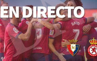 El Osasuna-Cultural Leonesa, en directo