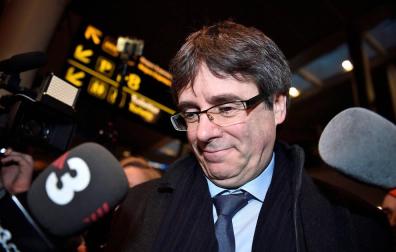 Puigdemont llega a Copenhague pese a la posible reactivación de la euroorden