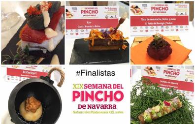 Conoce los 8 finalistas de la Semana del Pincho Navarra
