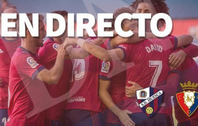 Huesca-Osasuna, en directo