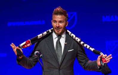 Beckham cumple "un gran sueño" y lanza un equipo de fútbol en Miami