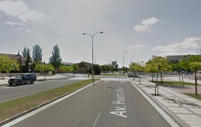 Dos ancianos heridos graves en un atropello doble en Tudela