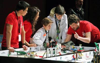 La ciencia, tecnología y valores, este fin de semana en la First Lego League en Pamplona