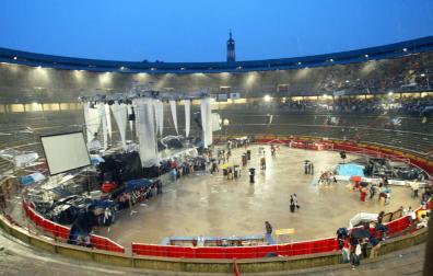 La Plaza de Toros de Pamplona, probable sede del concierto de OT
