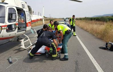Navarra es la única comunidad que aún no tiene helicóptero para transporte sanitario