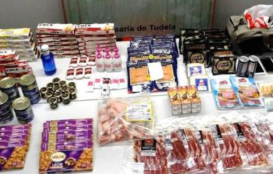 Cae en Tudela una banda que usaba mallas deportivas para robar en supermercados