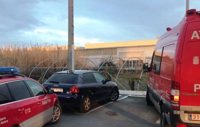 Un conductor sin puntos se salta un control en Tudela y da positivo en alcohol y drogas