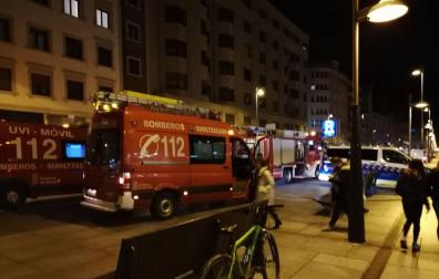 Evacuada una mujer al CHN tras una fuga de gas en su casa del Segundo Ensanche