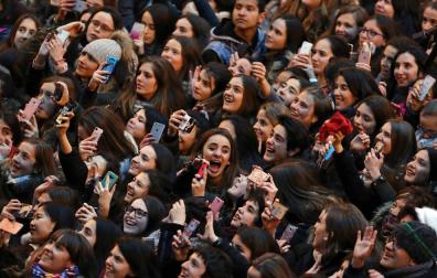 Un chupinazo adelantado con Amaia Romero