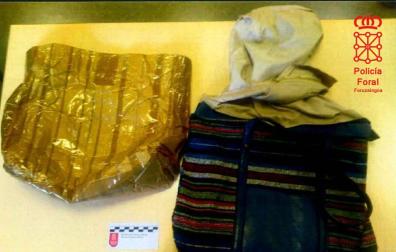 Dos detenidos en Pamplona por robar con un bolso trucado con aluminio