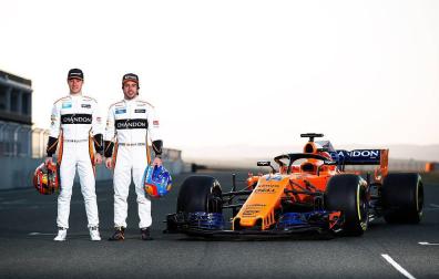McLaren desvela en Navarra el MCL33, el nuevo coche de Alonso