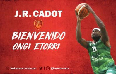 El Basket Navarra ficha al alero bahameño J.R. Cadot