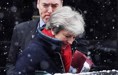 May no acepta el borrador de acuerdo del "brexit" de Bruselas