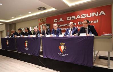 La Asamblea de socios de Osasuna, en directo
