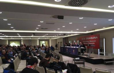 La Asamblea de socios de Osasuna, en directo