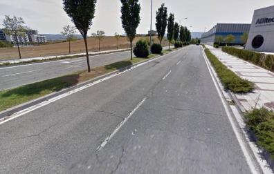 Imputado por conducir a 117 km/h en la calle Tajonar de Pamplona