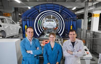 Volkswagen Navarra pone en marcha un túnel de visión artificial con tecnología punta