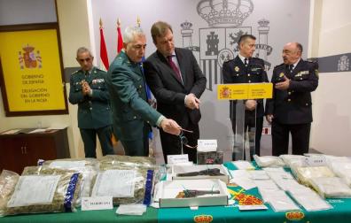Desmantelan un "hipermercado de droga" que vendía en Navarra y La Rioja