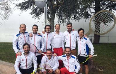 El Club Tenis Pamplona entre los cuatro mejores equipos de España +35