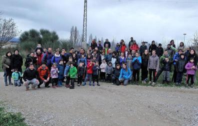 1000 bellotas sembradas en San Cristóbal
