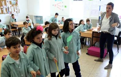 Alumnado del colegio Sagrado Corazón